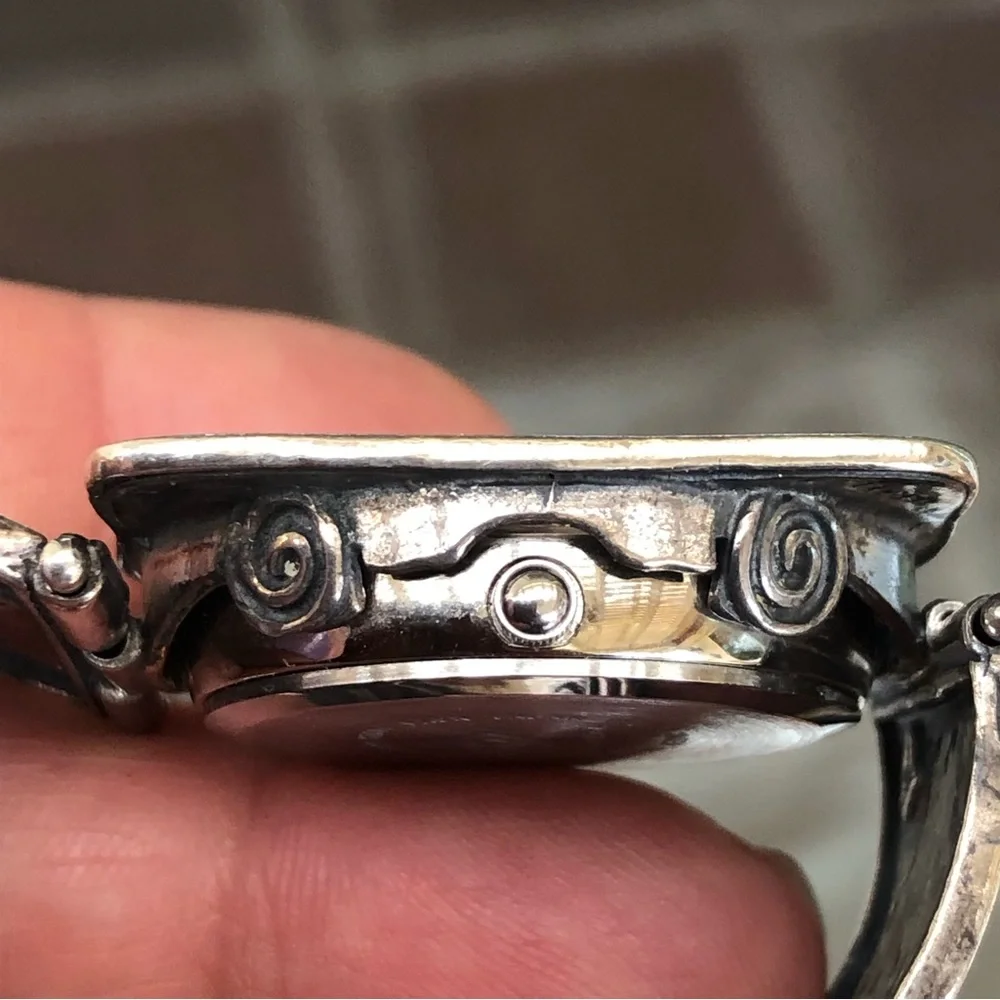 Silpada Sterling Silver Hinged Wrist Watch - Picture 14 of 17